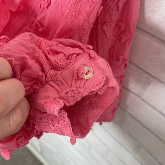 Anthropologie Seen/Worn/Kept Kathryn Textured Floral Blouse - Picture 5 of 13